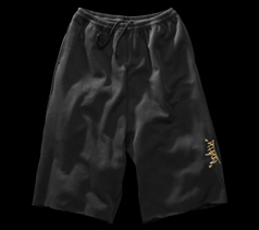 ［LADIES］通気コントロール八分丈スウェットパンツ/ブラック