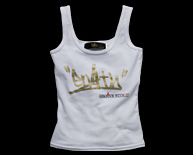 タギングロゴプリントタンクトップ