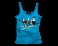 CITYプリントタンクトップ