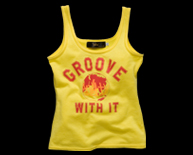 アースプリントタンクトップ