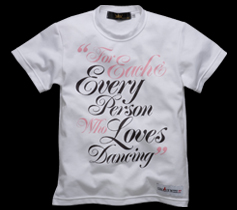 ［LADIES］メッセージプリント・チビTシャツ/ホワイト