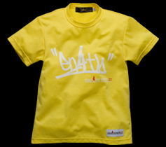 ［LADIES］タギングロゴプリント・チビTシャツ/レモンイエロー