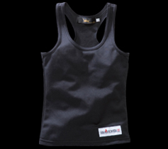 ［LADIES］Yバックタンクトップ/ブラック